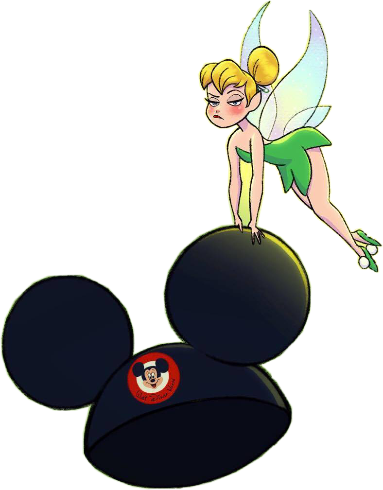 788x1008 Tinkerbell Mickeyears Disney Cute Cartoon Drawing