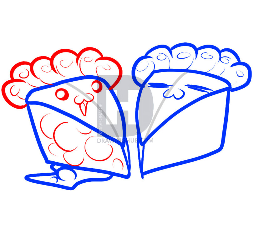 812x720 How To Draw Pies, Pies, Step