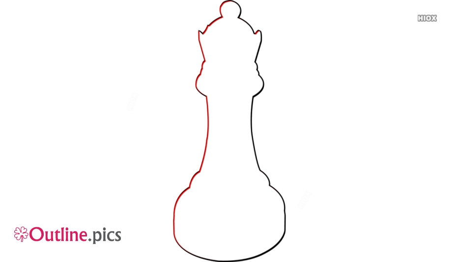 934x534 Chess Piece Queen Drawing Outline Outline Pics