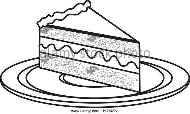 640x385 Slice Of Cake Drawing Great Drawing Cake Layout Alimb Us