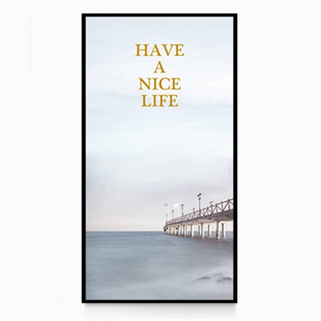 640x640 Online Shop Natural Forest Sea Landscape With Warming Quotes