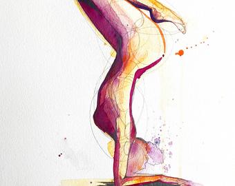 340x270 Figure Drawing Etsy
