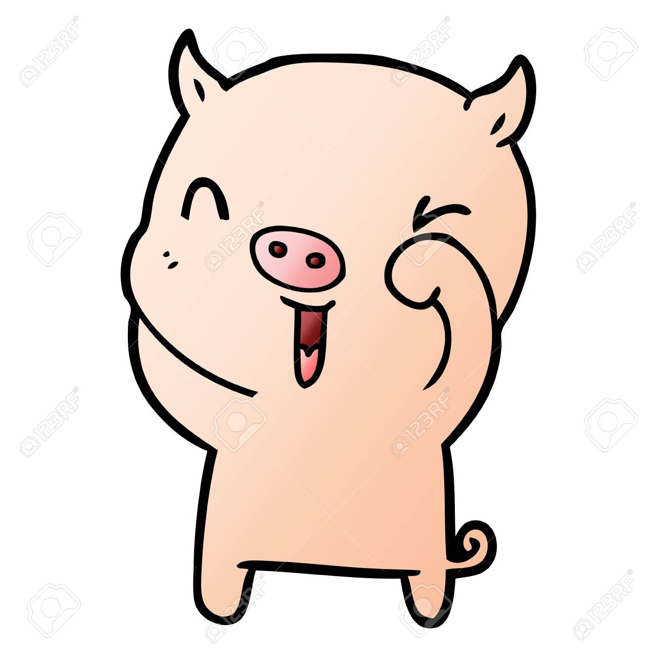 1300x1300 Cartoon Drawing For Pig Baby Guinea Line Simple Carmi Chaelinn