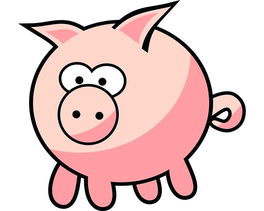 900x720 Pig Drawing Cartoon Miniature Pig Cartoon Drawing Clip Art Anime