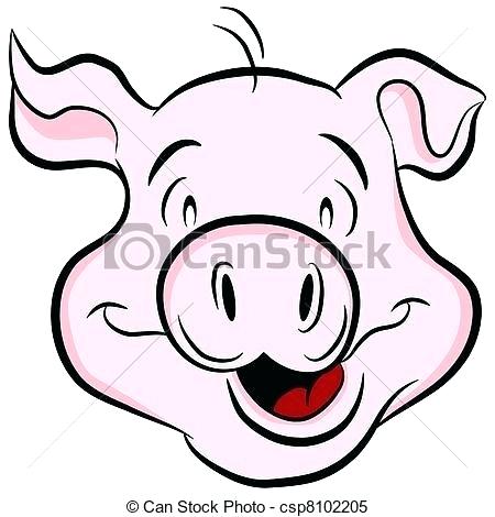 450x470 pig head drawing how to draw a simple pigs head dead pig head