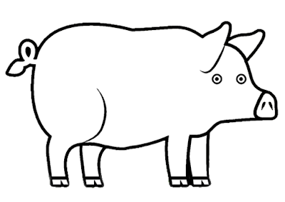 400x283 Pig Coloring Pages