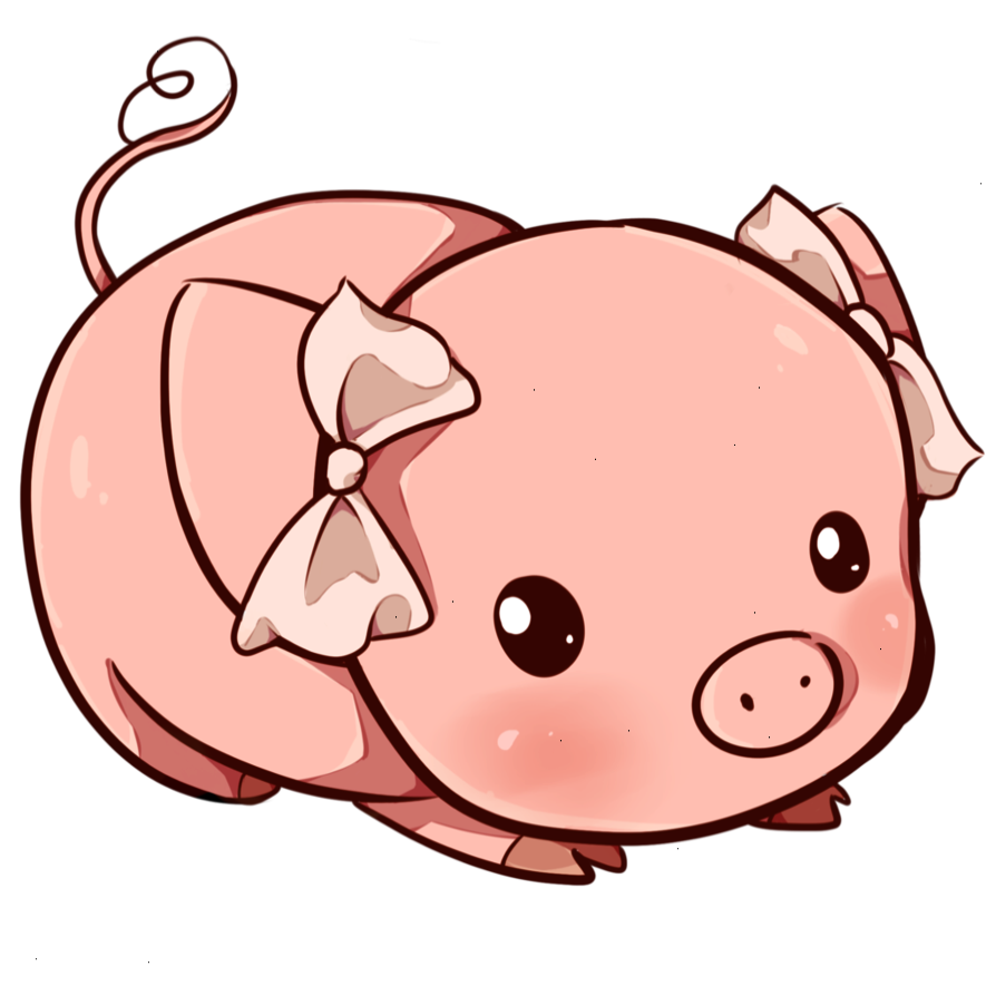 894x885 Pork Drawing Kawaii Transparent Png Clipart Free Download