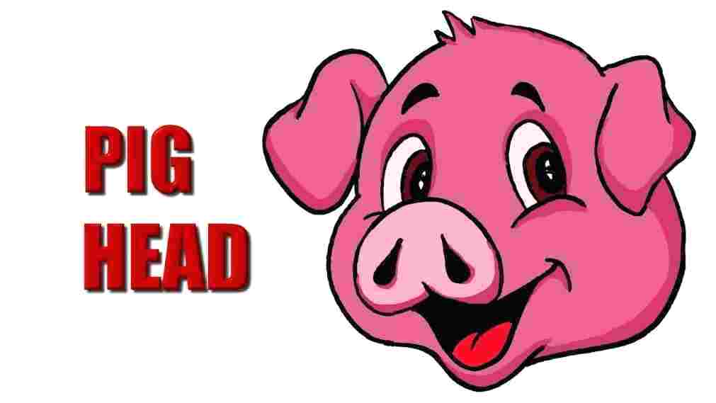 1011x569 Draw A Pig Face Download Pig Face Drawing Easy