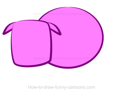 500x381 Drawing A Pig