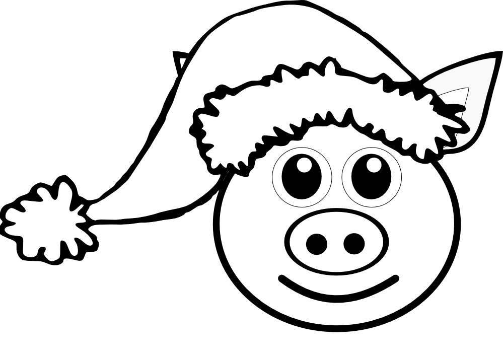 999x711 Collection Of Free Pigs Drawing Clipart Download On Ui Ex