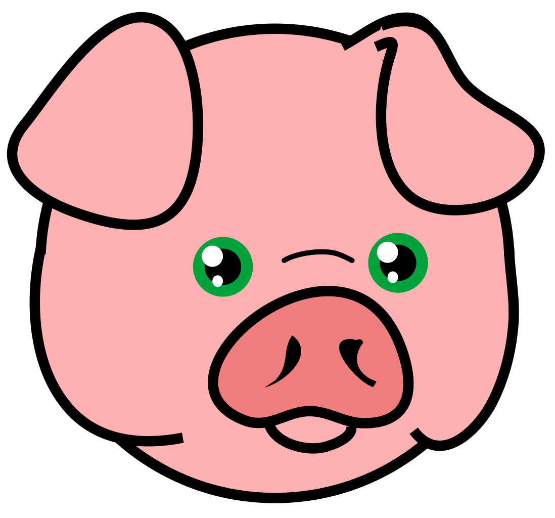 1098x1024 Pork Drawing Bad Pig Transparent Png Clipart Free Download