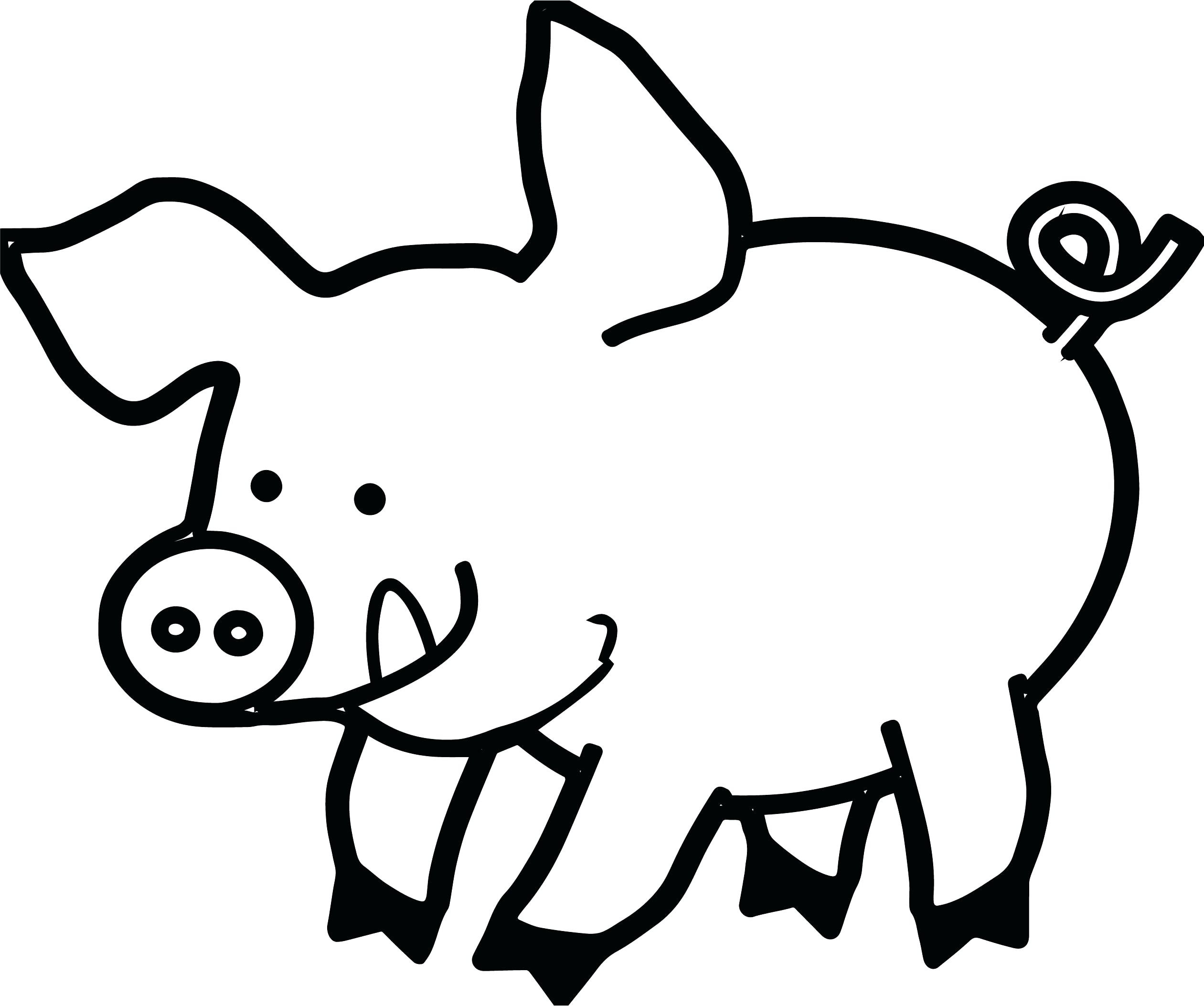 Fat Pig Coloring Pages