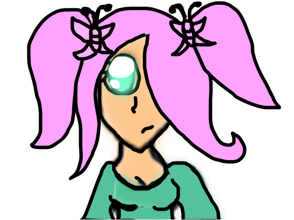 602x452 Fluttershy Human Form With Pigtails Read Desc