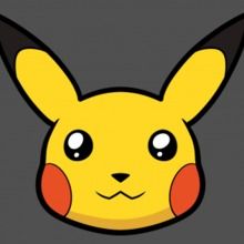 220x220 How To Draw Pikachu's Face