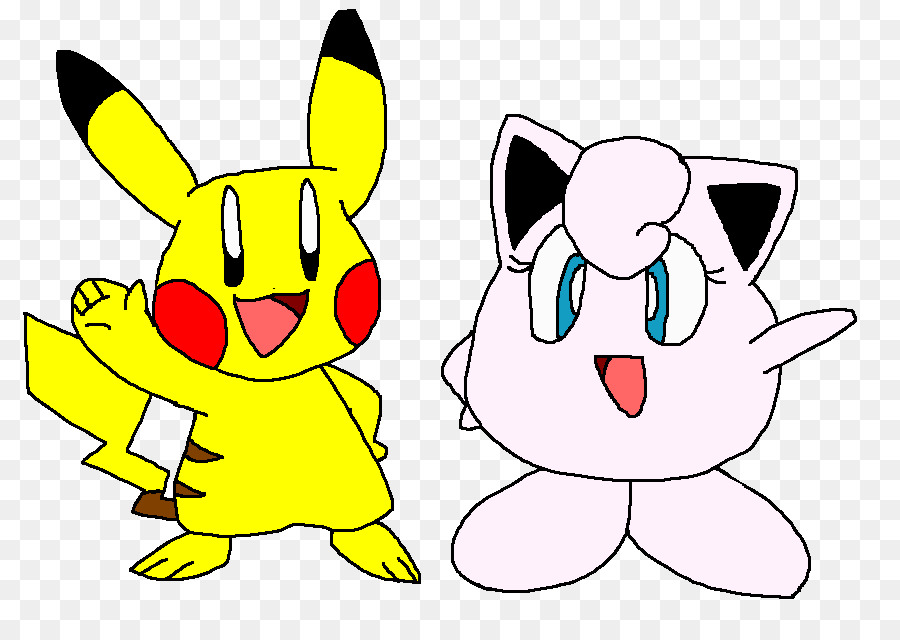 900x640 Pikachu, Drawing, Yellow, Transparent Png Image Clipart Free