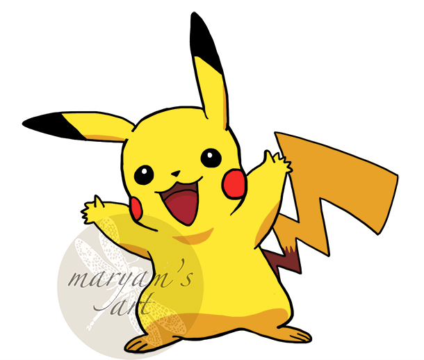 610x518 Home Spun Around Saturday Art School How To Draw Pikachu Pokemon