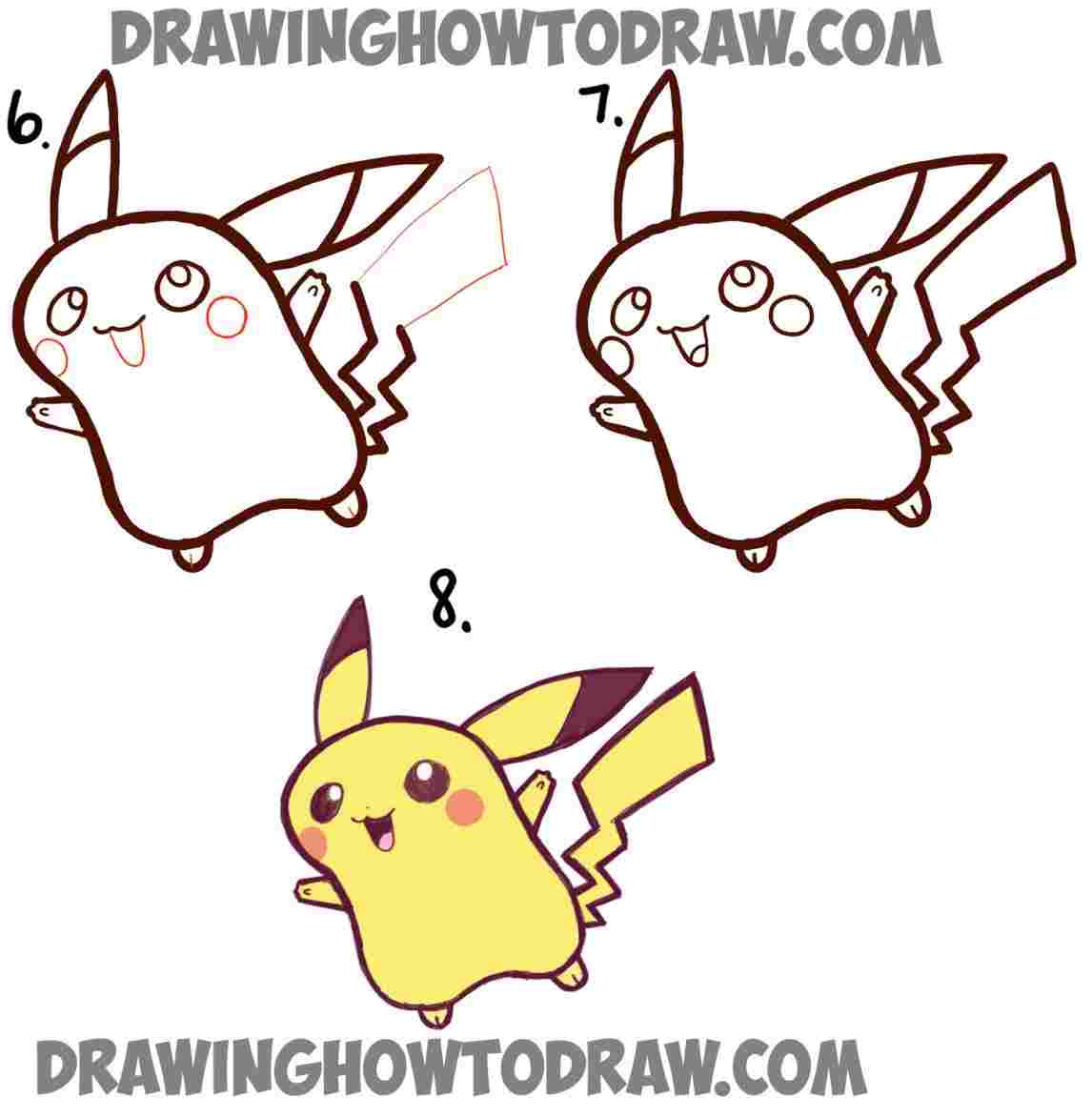 1146x1173 How To Draw Easy Pikachu Step