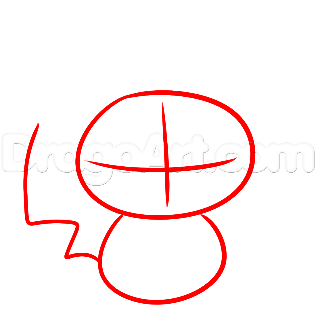 1099x1105 Pikachu Drawing Step