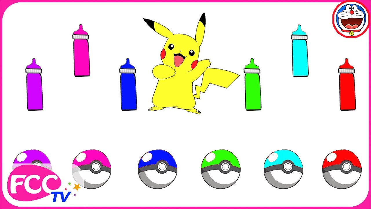 1280x720 Easy Pikachu Drawing And Painting