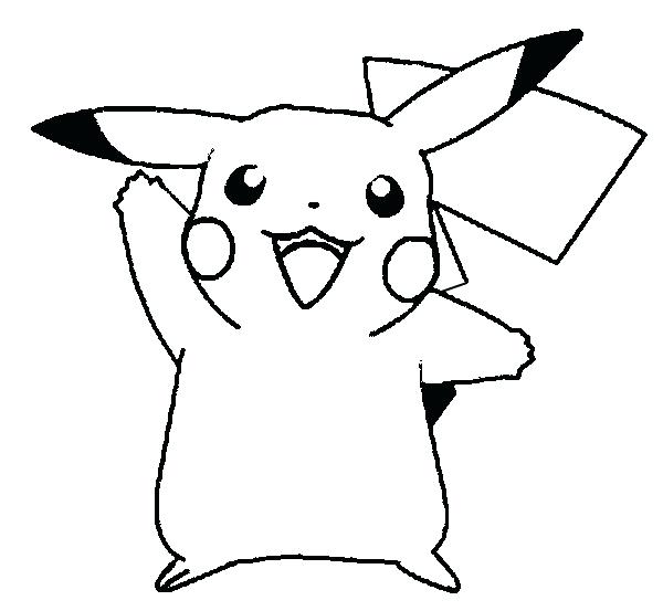 600x553 Pikachu Drawings Pokemon Pikachu Drawings