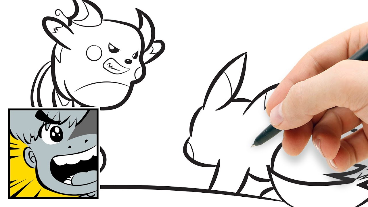 1280x720 How To Draw Raichu Vs Pikachu