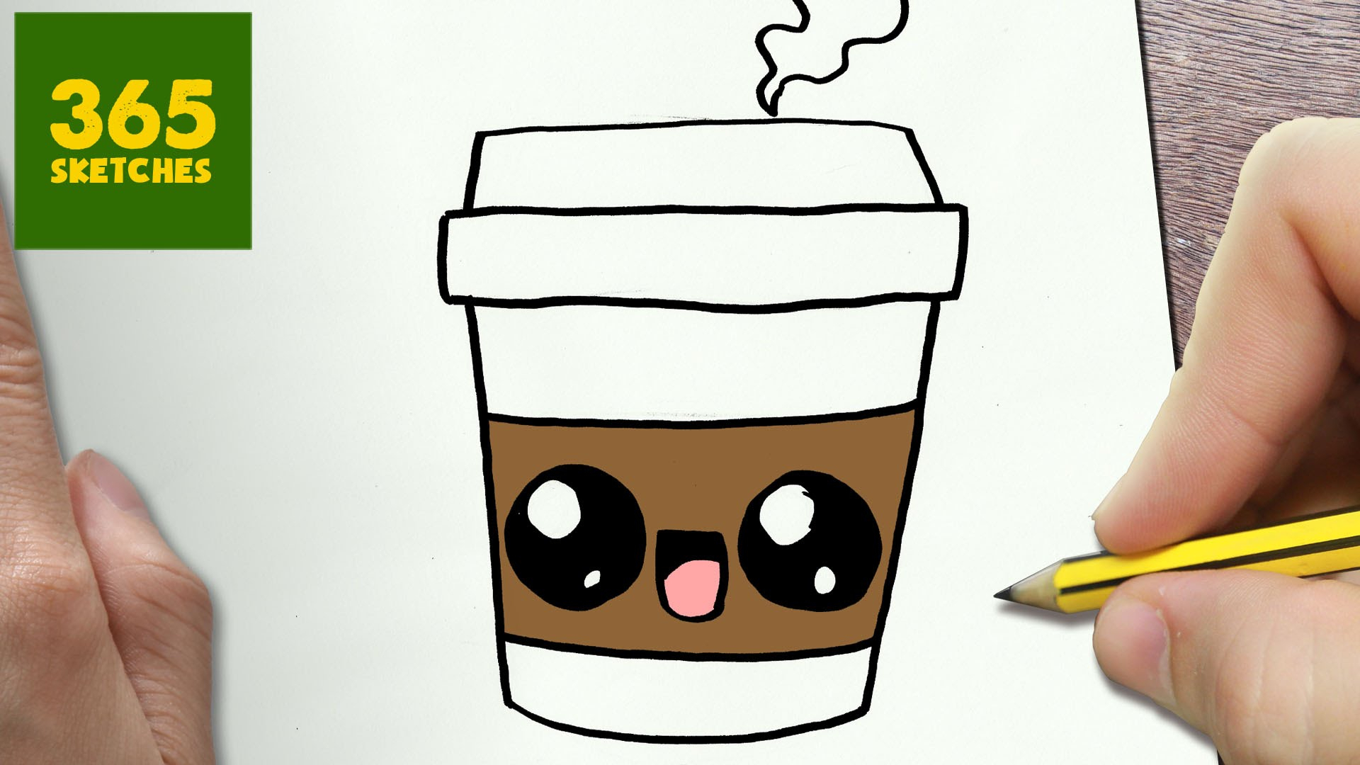 1920x1080 Cute How To Draw Anything Easy How To Draw A Coffee Cute, Easy