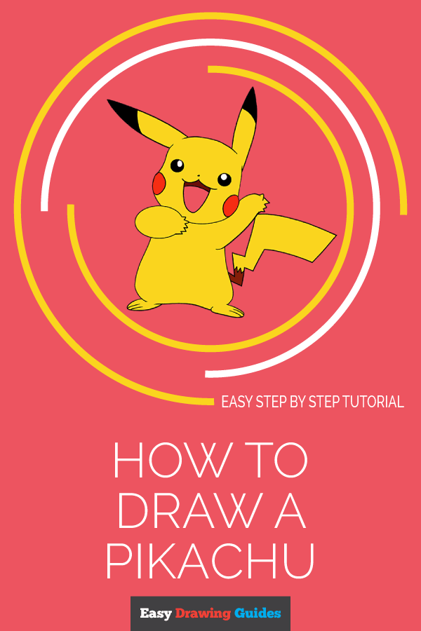600x900 How To Draw A Pikachu Easy Drawing Guides