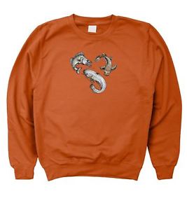 267x300 Mens Fishing Carp Pike Drawing Love Fathers Day Sweatshirt S