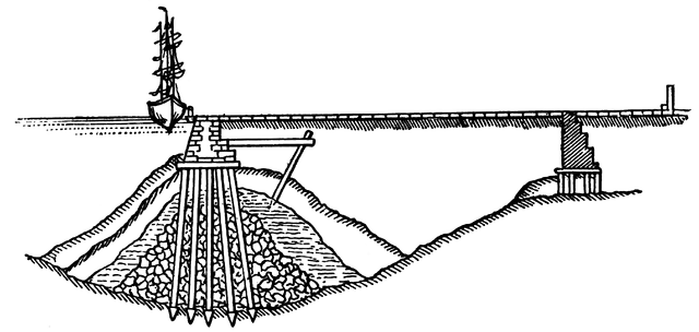 640x304 Section Of Pile Work Clipart Etc