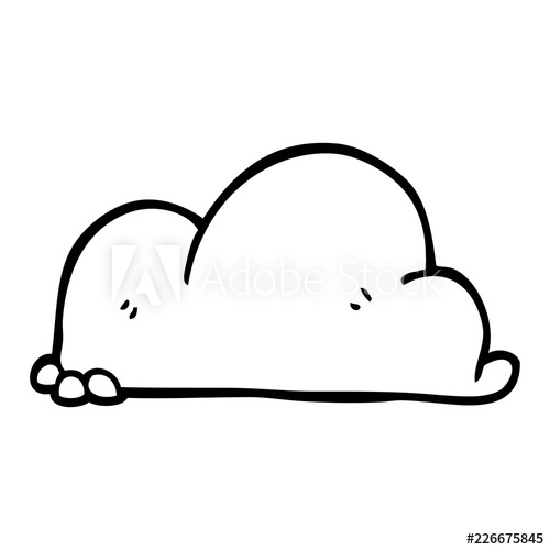 500x500 Line Drawing Cartoon Pile Of Dirt