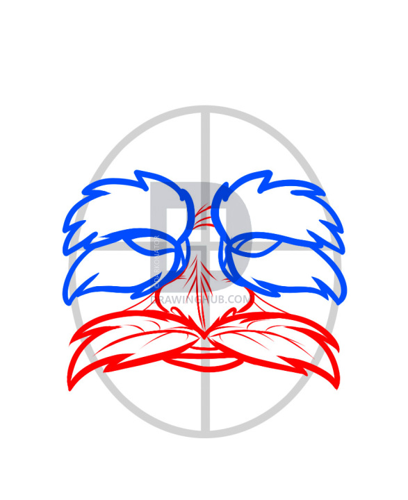 587x720 How To Draw The Green Man, Green Man, Step