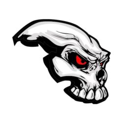 250x250 T Shirt Clip Art For Skulls