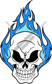 177x284 Drawings Of Flaming Skulls