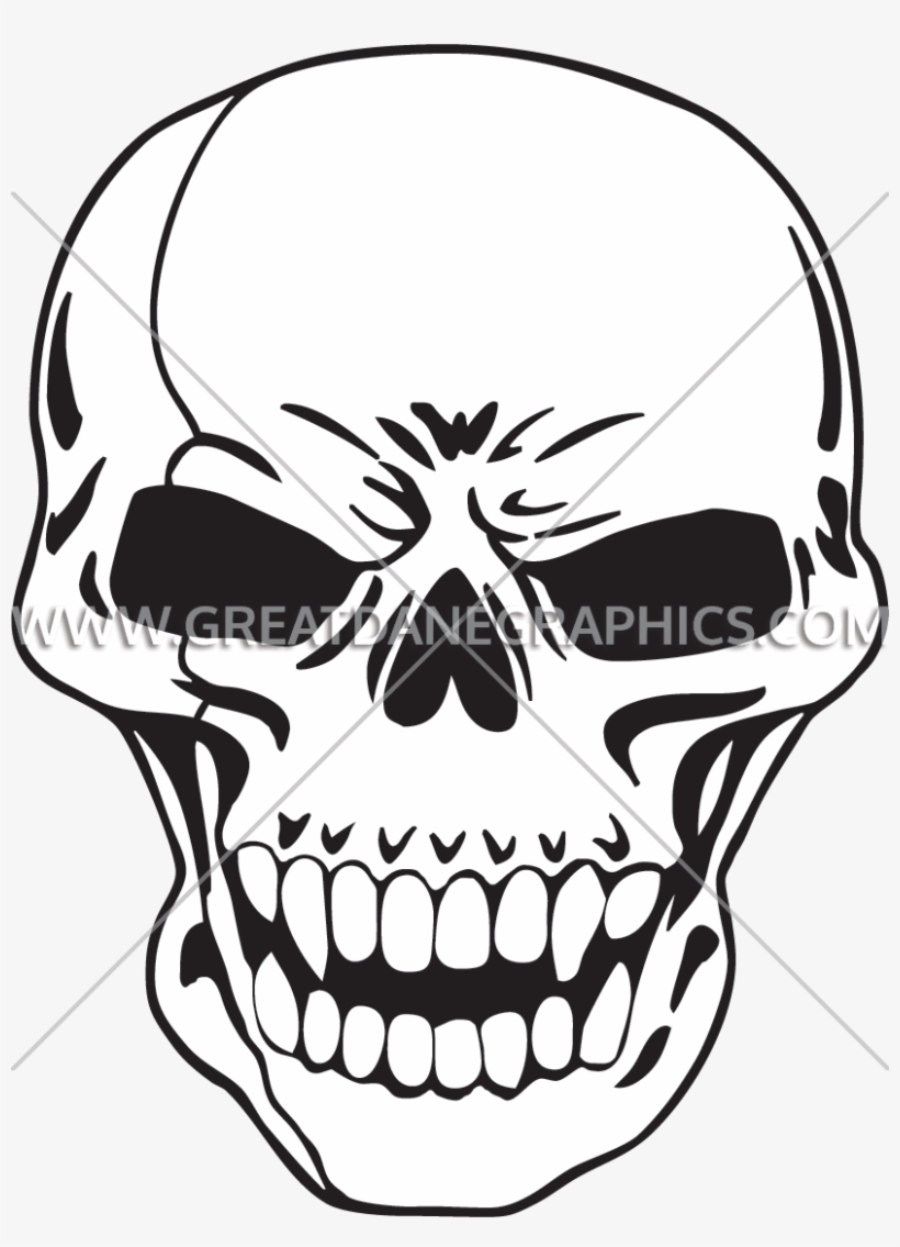 820x1135 Chrome Skull
