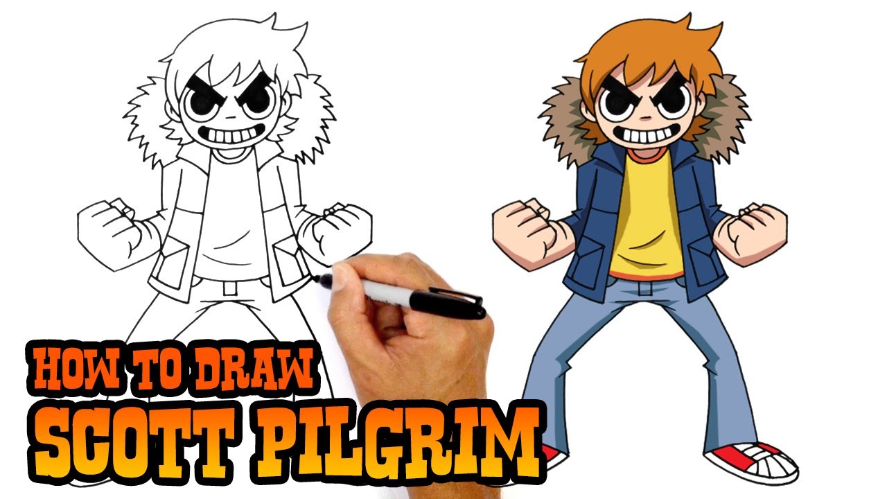 1280x720 How To Draw Scott Pilgrim Step