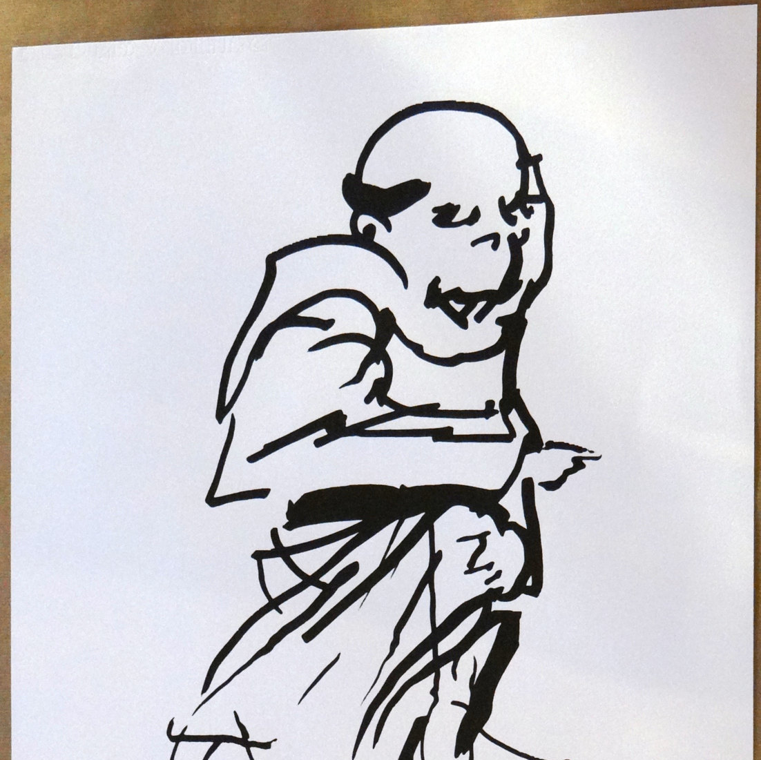 1102x1101 Julio Pomar Original Lithograph Pilgrim To Compostela Monk Etsy