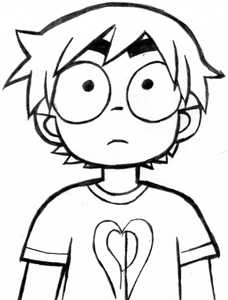 780x1024 Wtf Scott Pilgrim Drawing