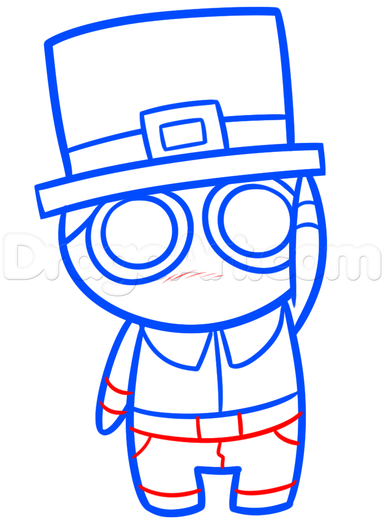 748x1028 Draw A Kawaii Pilgrim, Step