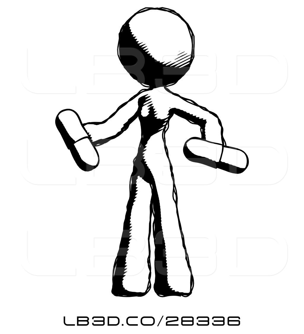 1024x1124 Illustration Of Ink Design Mascot Lady Red Pill Or Blue Pill