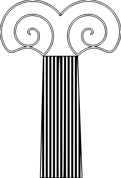 408x600 Decorative Pillar Clip Art Free Vector In Open Office Drawing