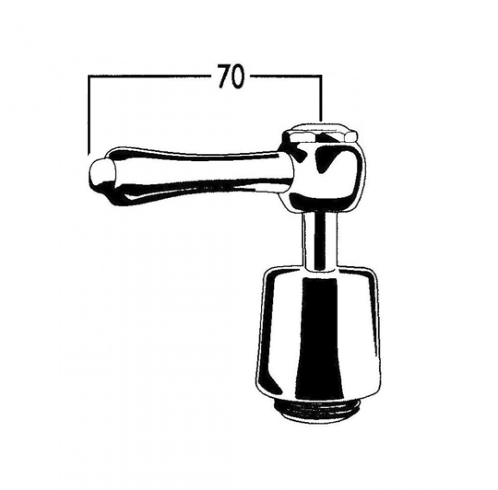 1000x985 cb roulette lever bib pillar top assembly