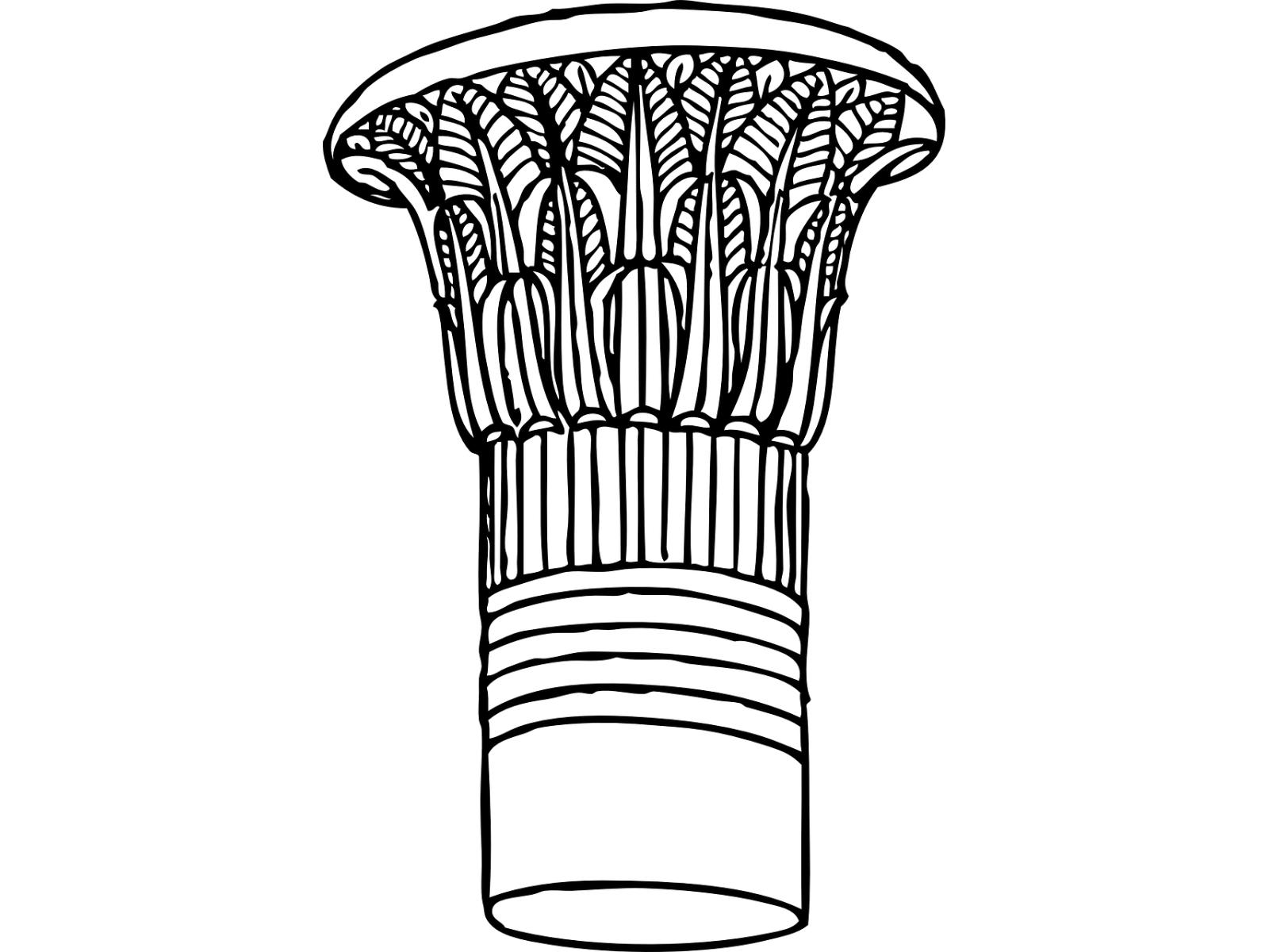 1600x1200 Capital Egyptian Pillar Backgrounds