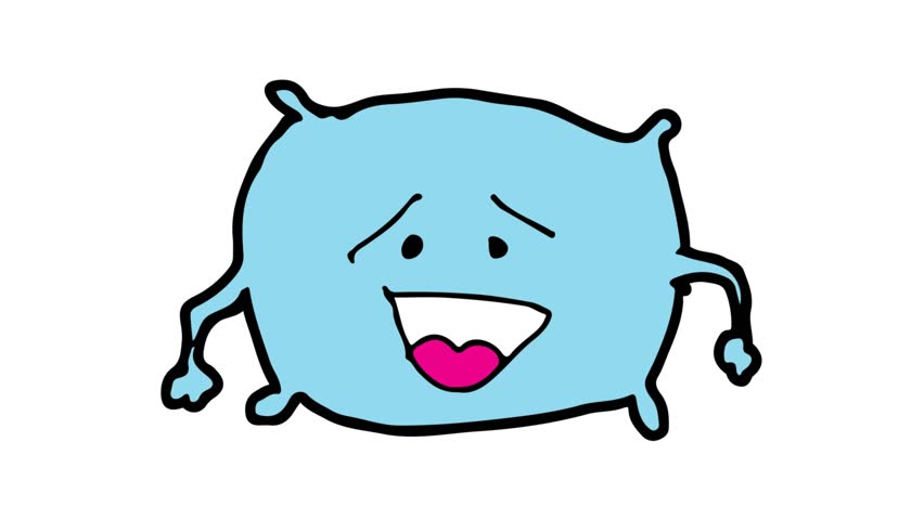 852x480 Kids Drawing Symbol White Screen With Theme Of Pillow