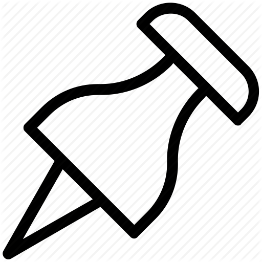 512x512 drawing pin, map pin, paper pin, pushpin, stationery icon