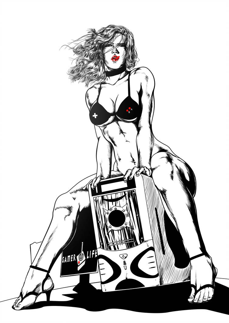 753x1061 Pin Up Girl Pc
