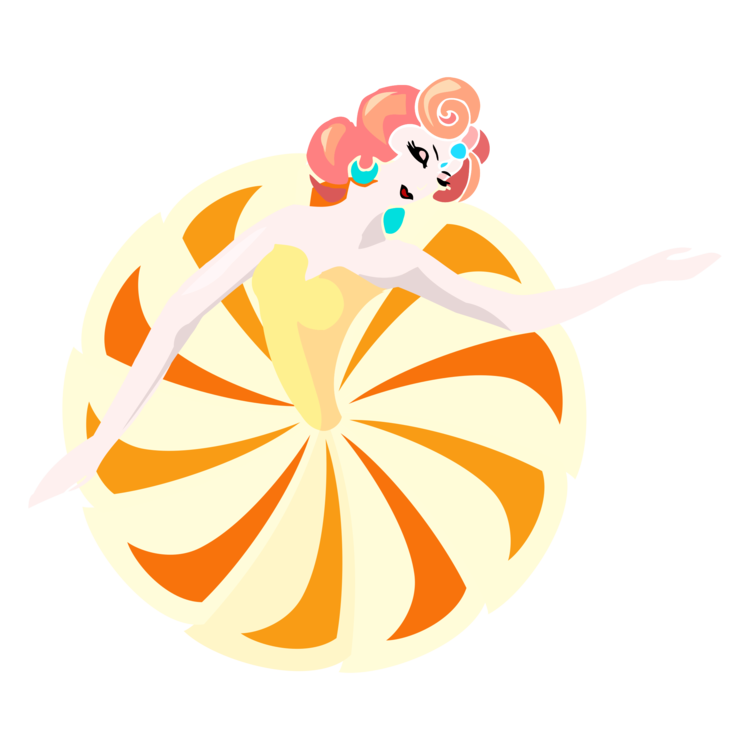 750x750 Dance Pin Up Girl Drawing Robot Cc0