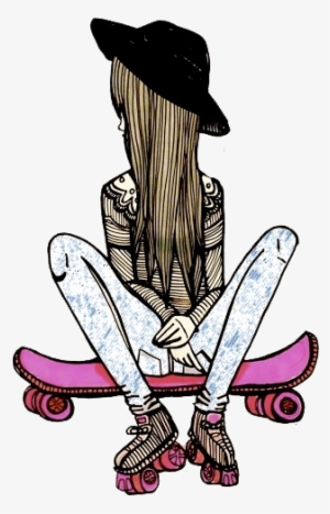 300x467 Vintage Girl Drawing