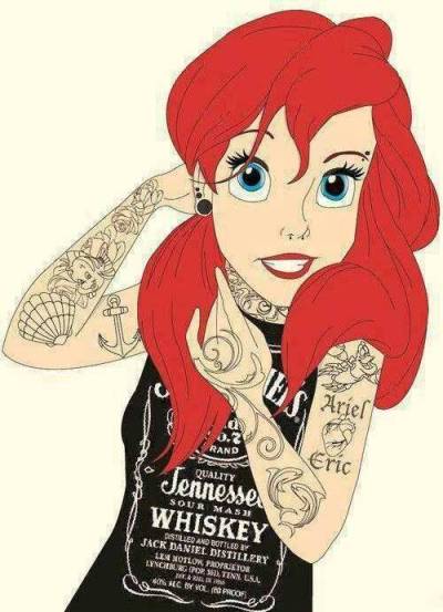 400x553 Pin Up Ariel Tumblr