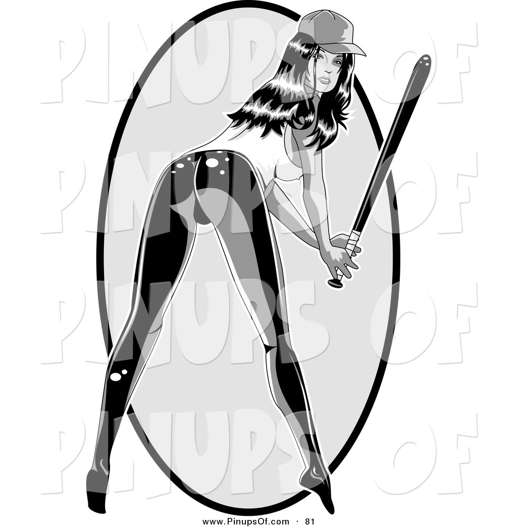 1024x1044 Vector Pinup Clip Art Of An Attractive Woman Bending Over