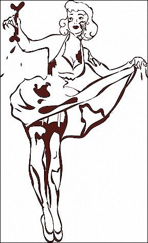 289x475 Zombie Pin Up Girl Coloring Pages Printable Girls Coloring Sheets